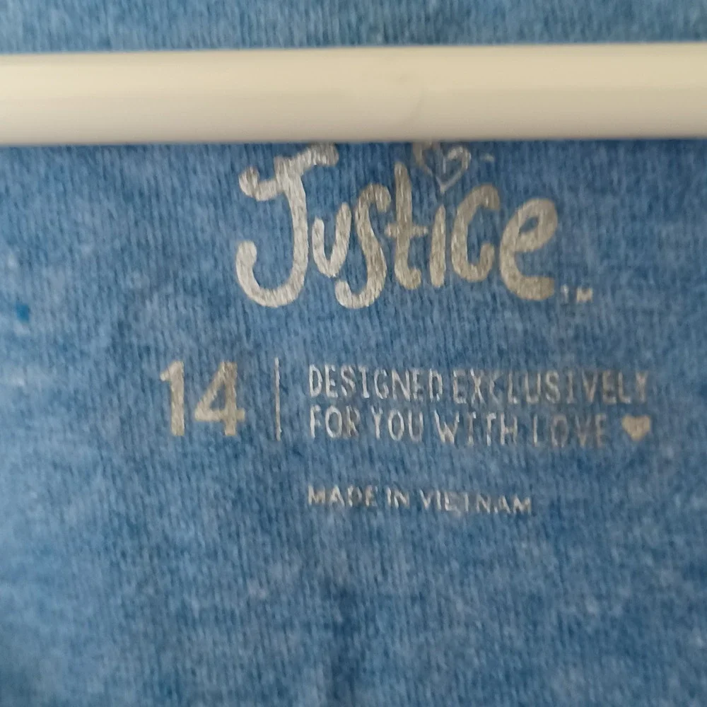 Justice Graphic Tee Kids Size 14 Pineapple Graphic Keep It Fresh Short Sleeve